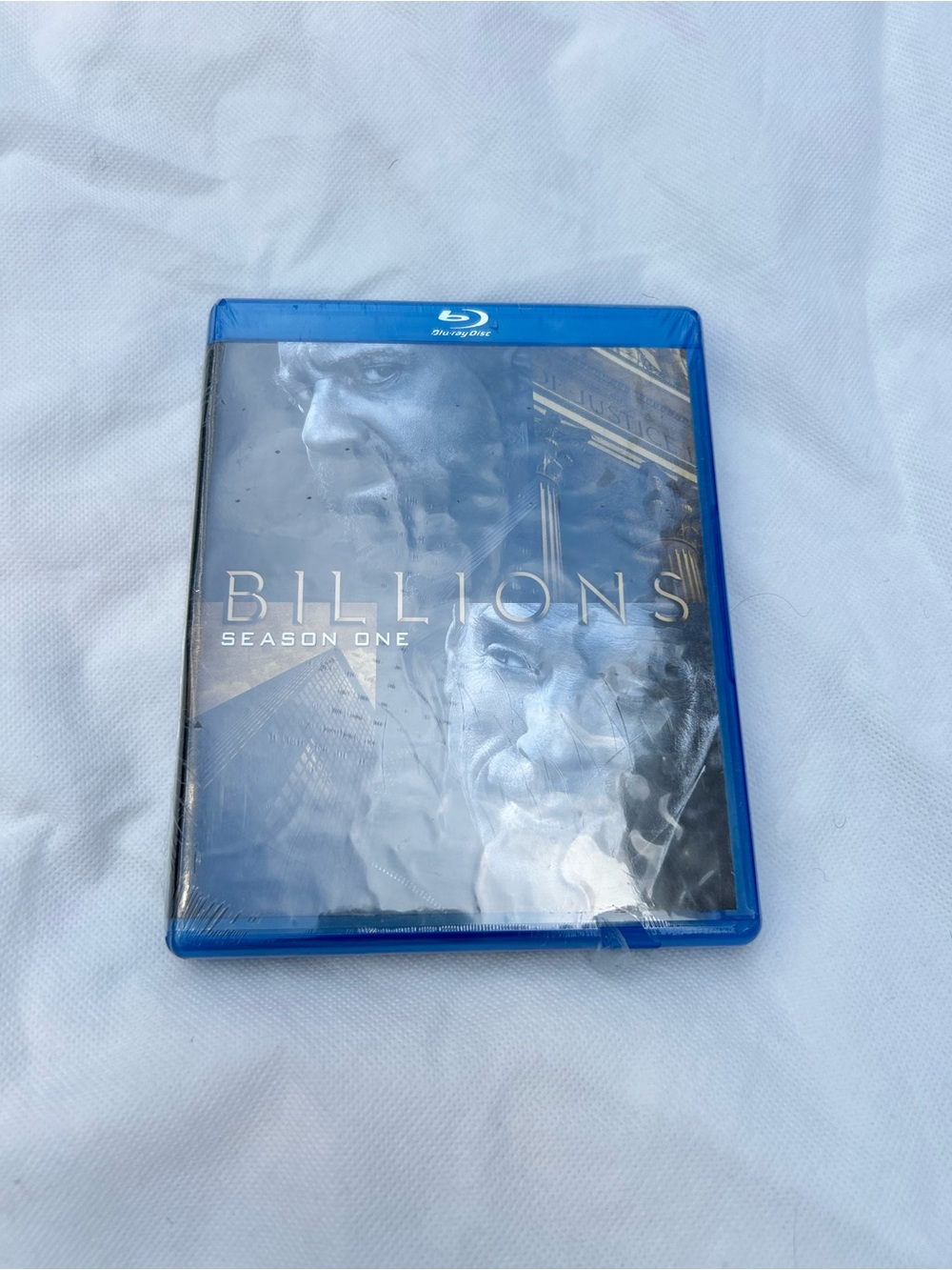 Billions Season One Blu-ray - Grey & Blue Cover
